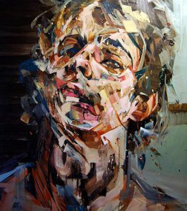 "A Bit More Pressure Can be Good fro You" Painting by Alan Firmin From "Be Fearful of Mediocrity" at afirmin.com